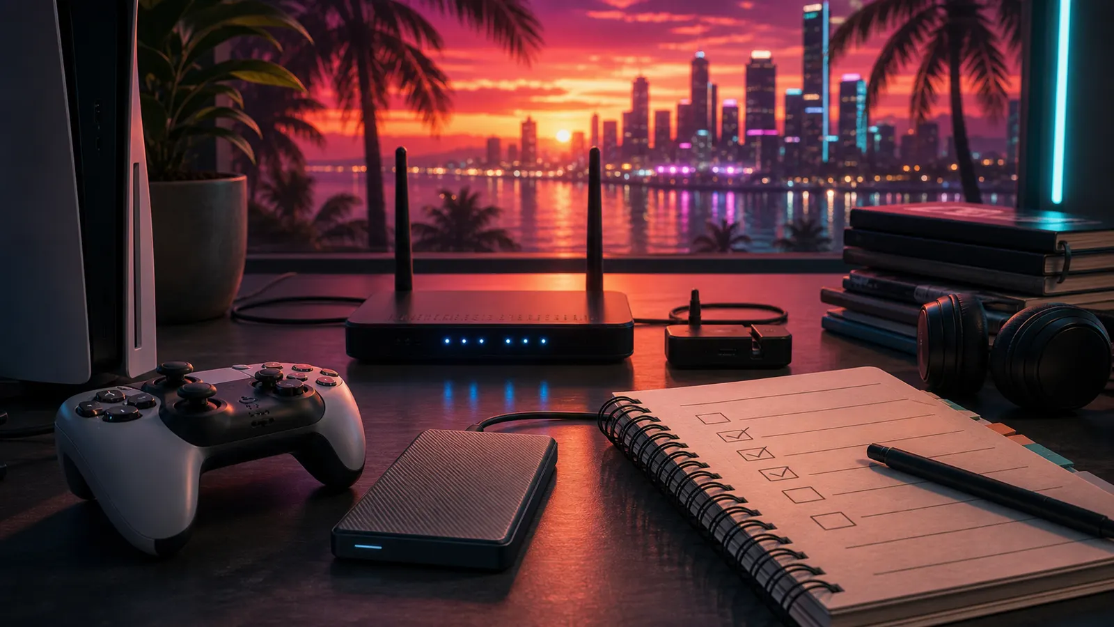 Console storage and download planning setup for GTA 6 preload